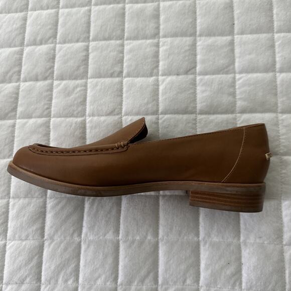 EVERLANE Womens Shoe 10 Modern Loafer Leather Camel Classic Preppy Professional - Picture 12 of 15